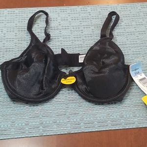 Wonderbra black tech shine lift bra 34b